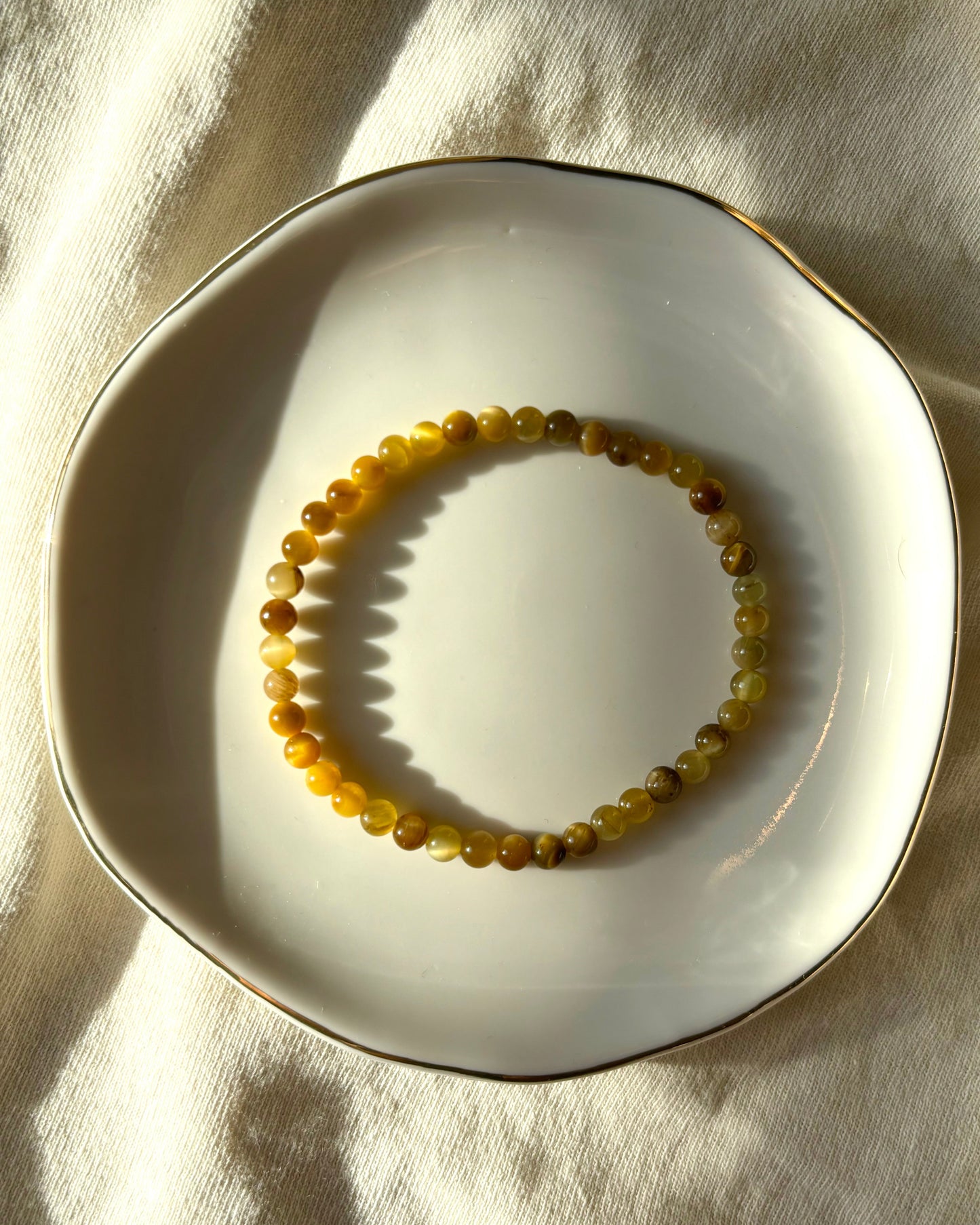 Gold Tiger's Eye- Armband