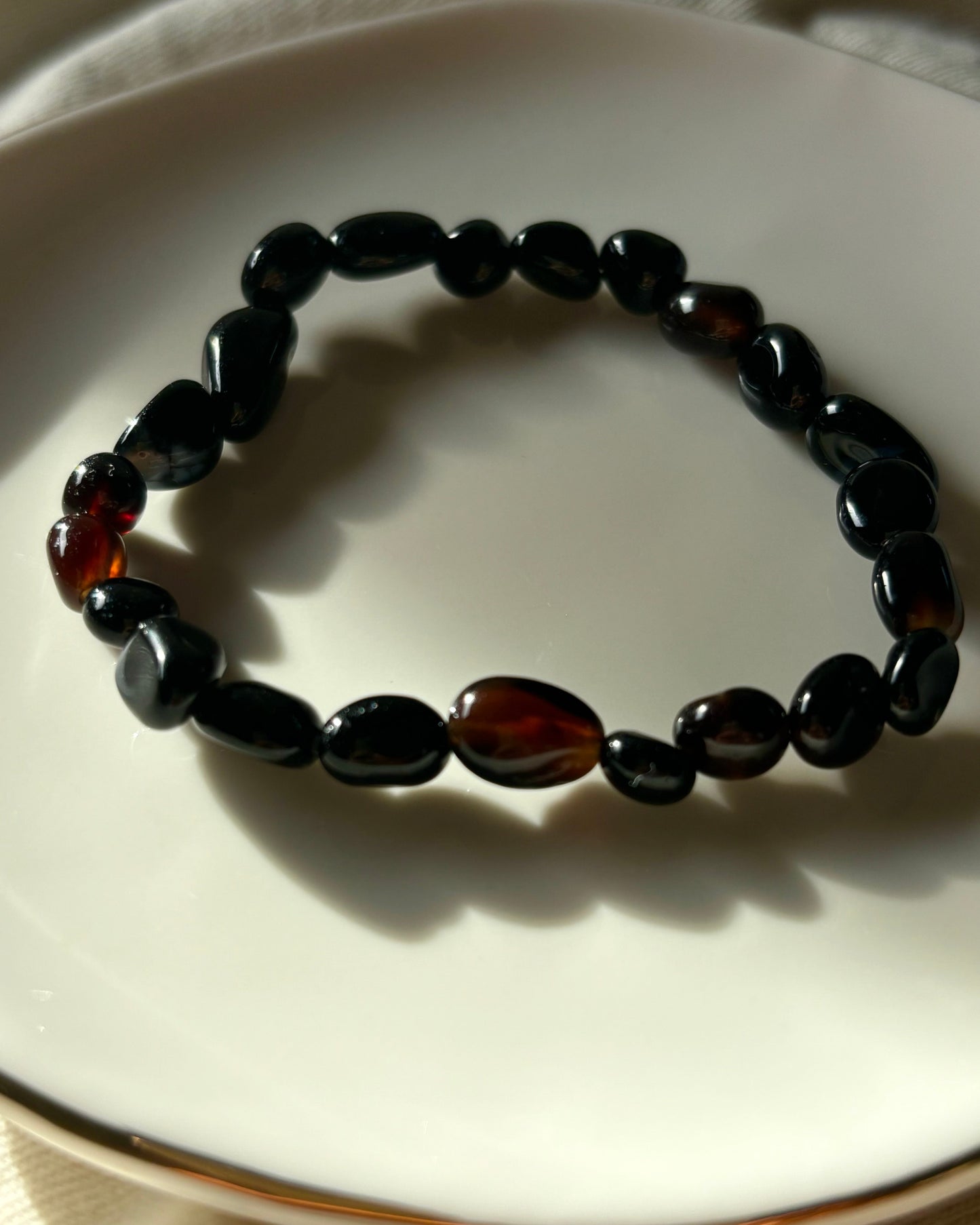 Natural Obsidian - Armband