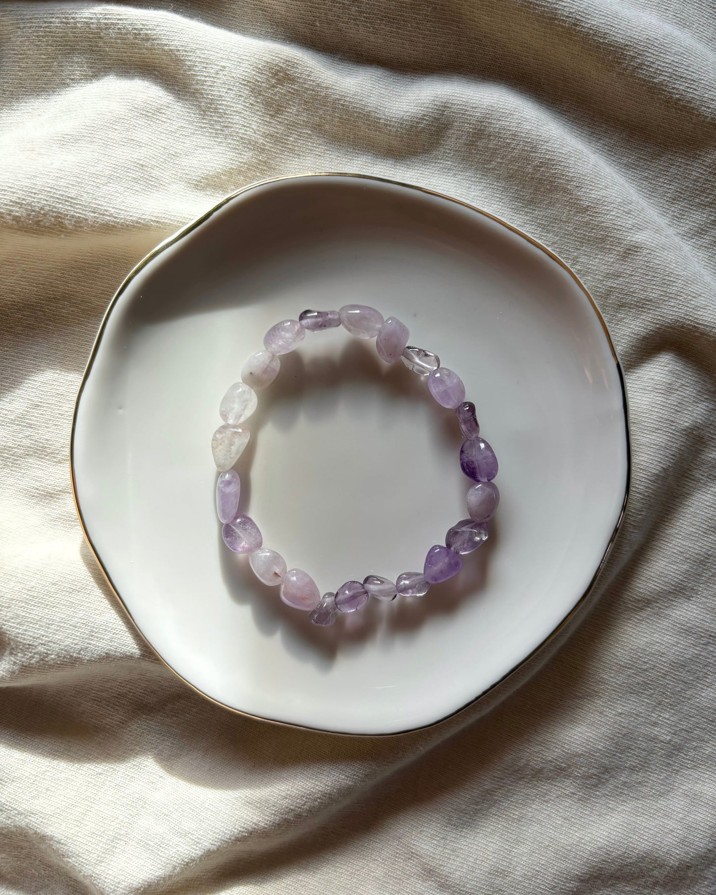 Natural Amethyst - Armband