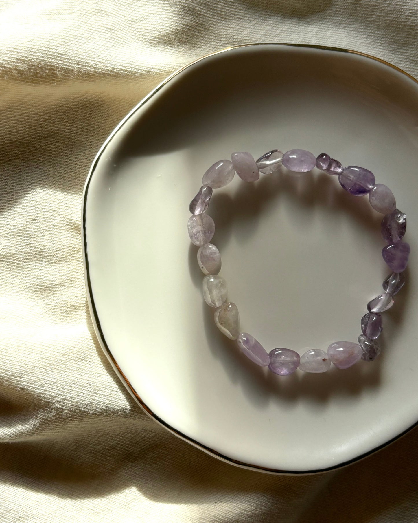 Natural Amethyst - Armband