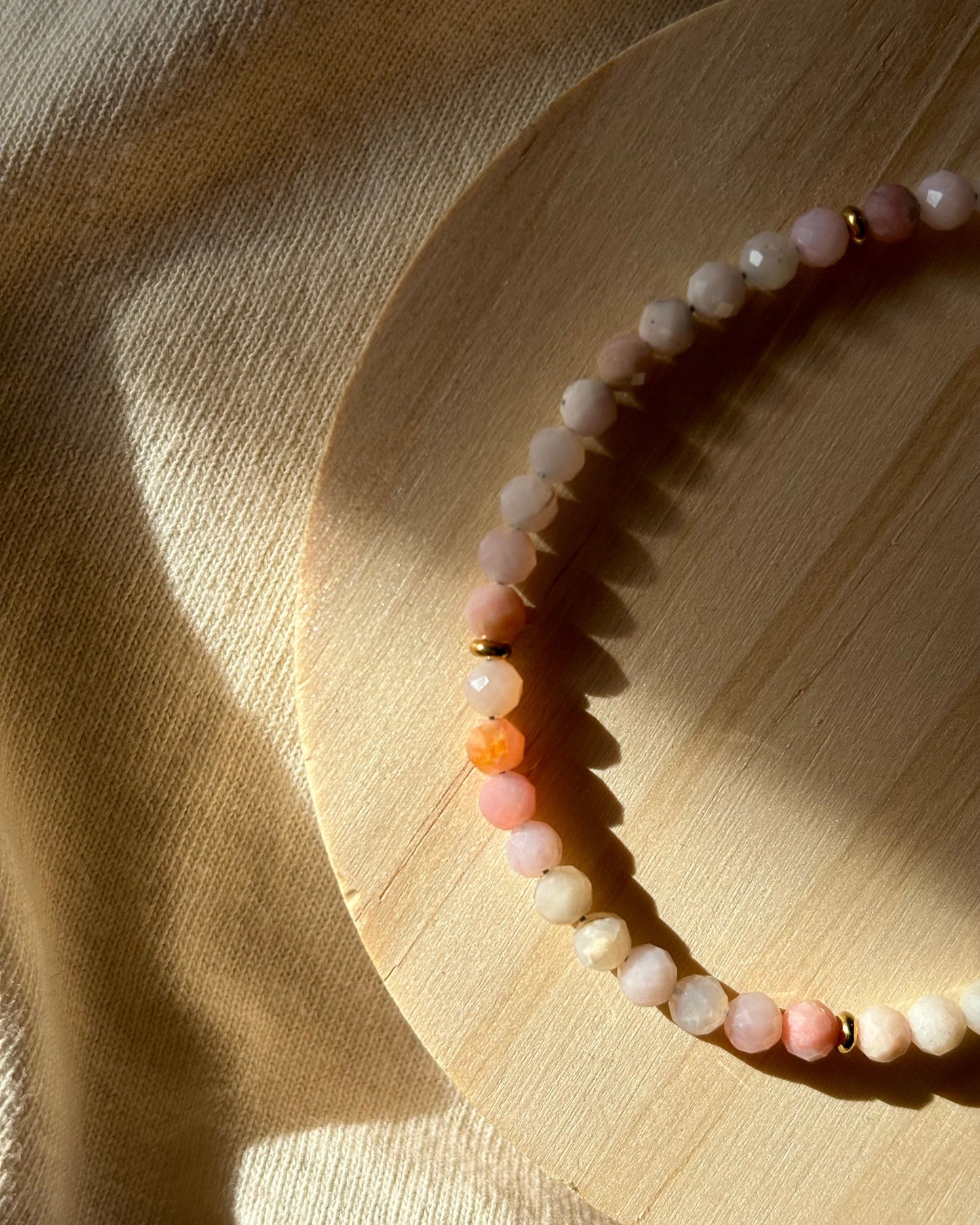 Pink Opal - Armband