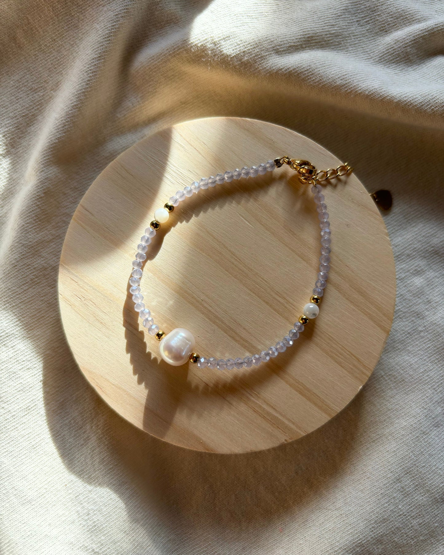Mix Amethyst Perlen - Armband